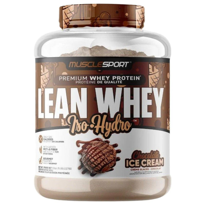 MuscleSport_Lean_Whey_Iso_Hydro_5lbs_Protein_Chocolate_Ice_Cream