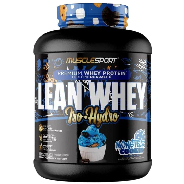 MuscleSport_Lean_Whey_Iso_Hydro_5lbs_Protein_Monster_Cookie