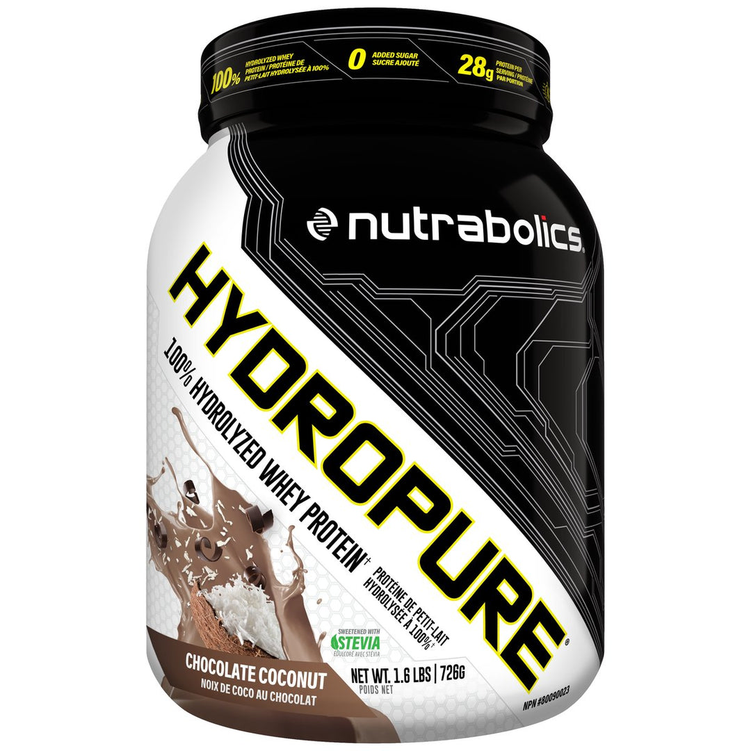 Nutrabolics HydroPure 1.6lbs Chocolate Coconut – Bulldog Nutrition Canada