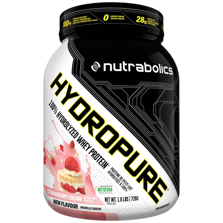Nutrabolics HydroPure 1.6lbs Strawberry Cream – Bulldog Nutrition Canada