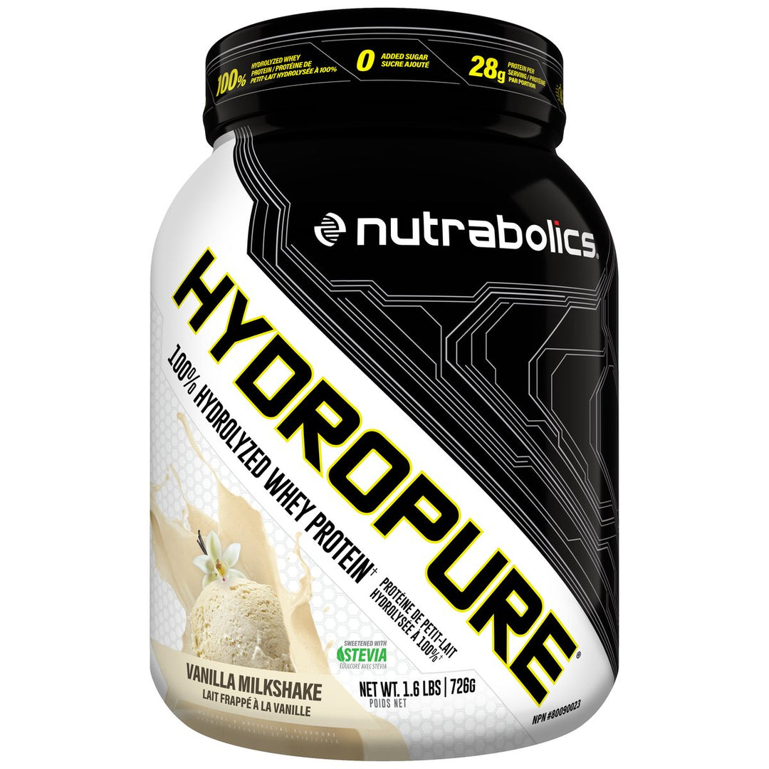 Nutrabolics HydroPure 1.6lbs Vanilla Milkshake – Bulldog Nutrition Canada