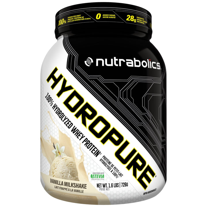 Nutrabolics HydroPure 1.6lbs Vanilla Milkshake – Bulldog Nutrition Canada
