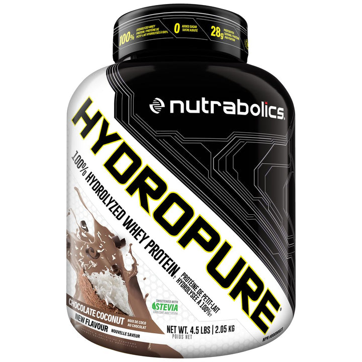 Nutrabolics HydroPure 4.5lbs Chocolate Coconut – Bulldog Nutrition Canada