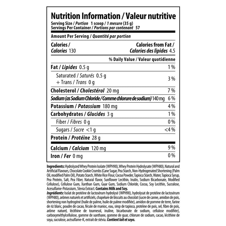 Nutrabolics HydroPure 4.5lbs Cookies &