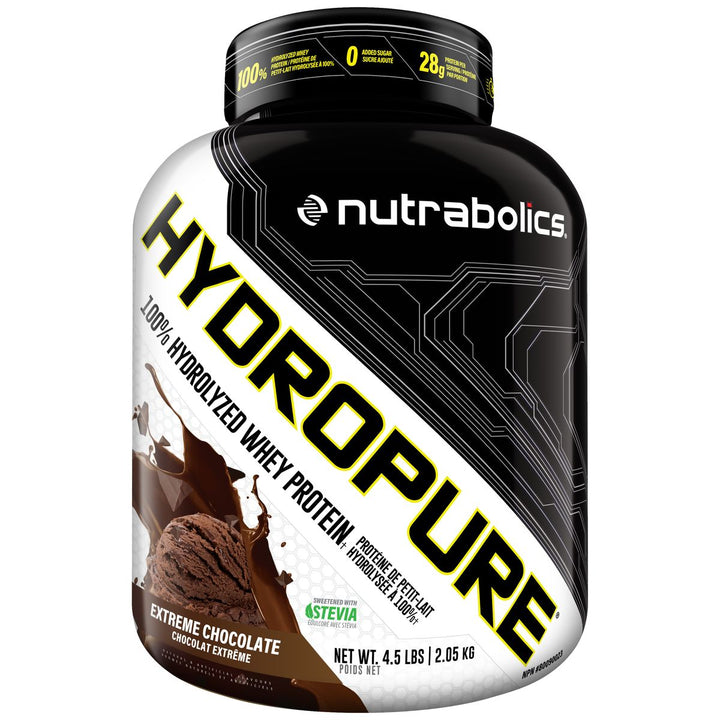 Nutrabolics HydroPure 4.5lbs Extreme Chocolate – Bulldog Nutrition Canada