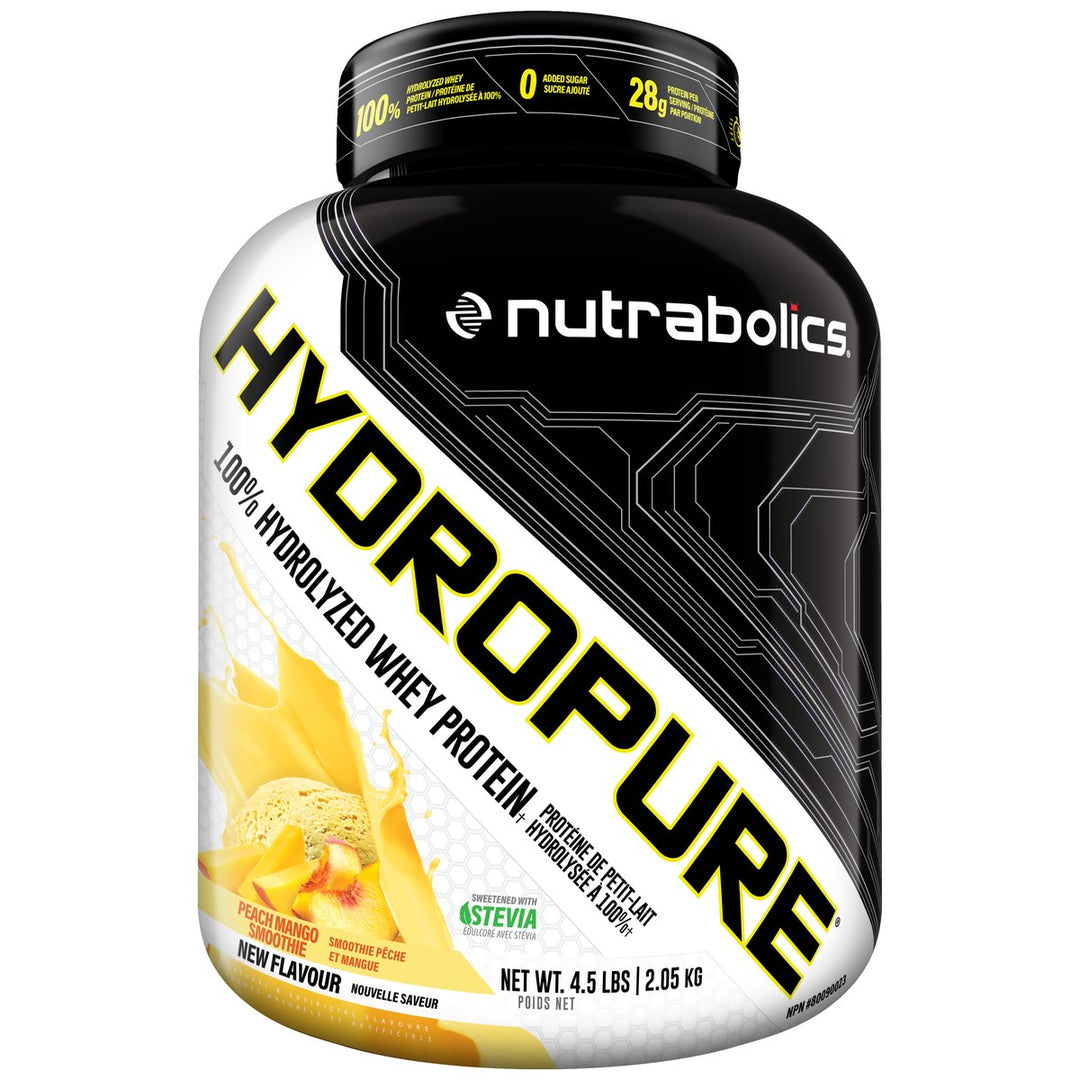Nutrabolics HydroPure 4.5lbs Peach Mango – Bulldog Nutrition Canada