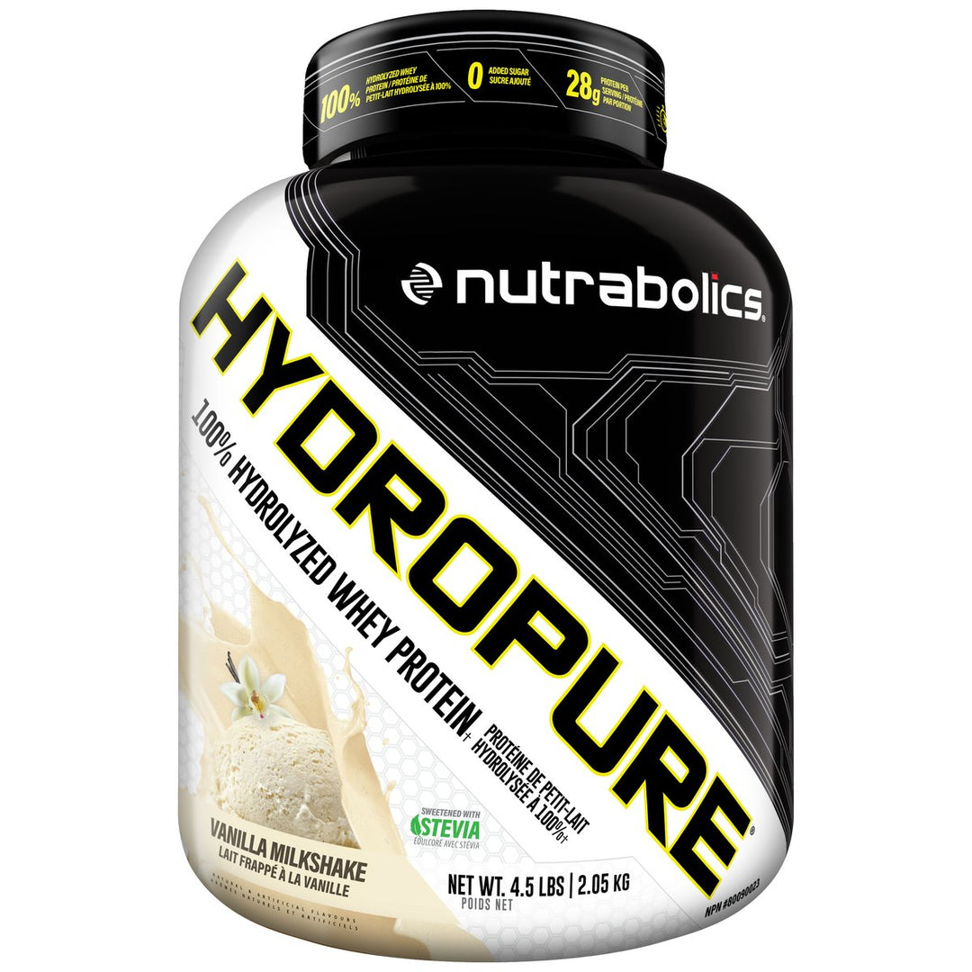 Nutrabolics HydroPure 4.5lbs Vanilla Milkshake – Bulldog Nutrition Canada