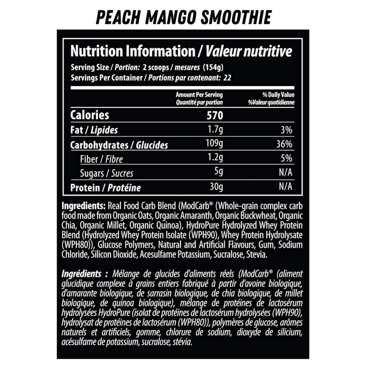 Nutrabolics_HydroMass_7_5lbs_Peach_Mango_Nutrition_Facts