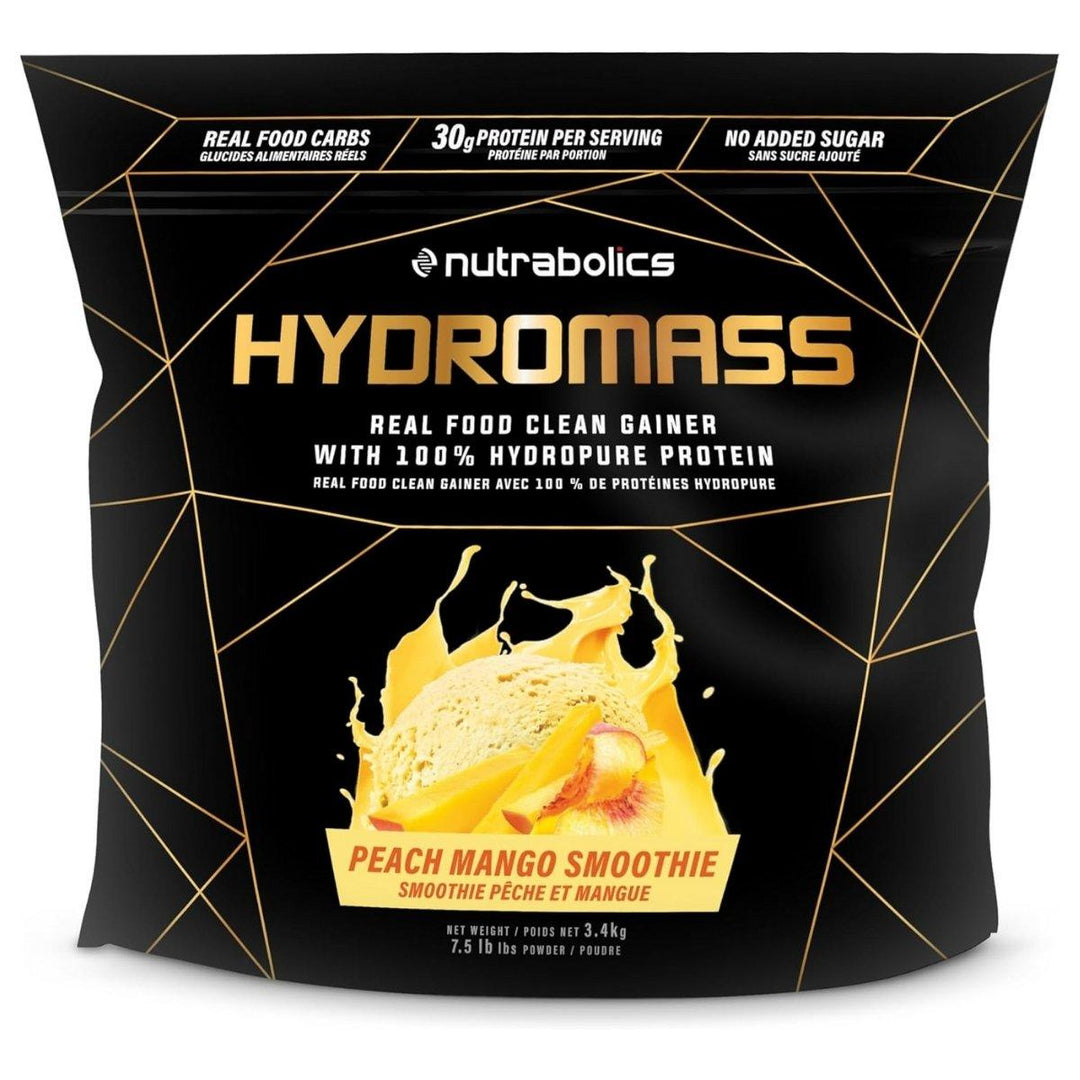 Nutrabolics_HydroMass_7_5lbs_Real_Food_Gainer_Peach_Mango_Smoothie