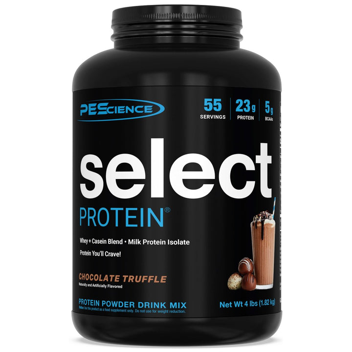 PEScience Select Protein 55 Servings Chocolate Truffle – Bulldog Nutrition Canada