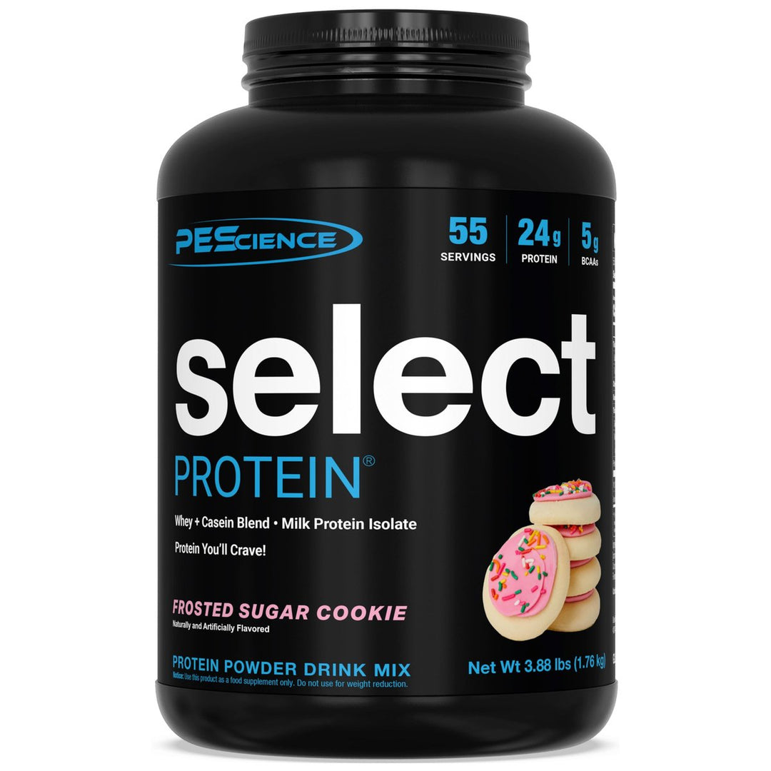 PEScience Select Protein 55 Servings Frosted Sugar Cookie – Bulldog Nutrition Canada