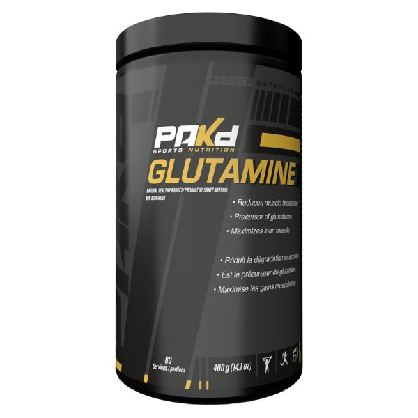 Pakd Sports Nutrition Glutamine 400g