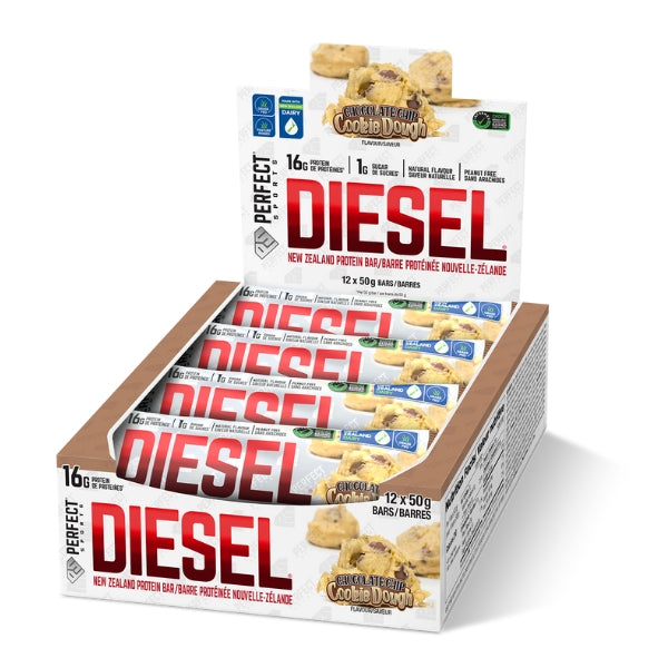 Diesel New Zealand Protein Bars - Chocolate Chip Cookie Dough