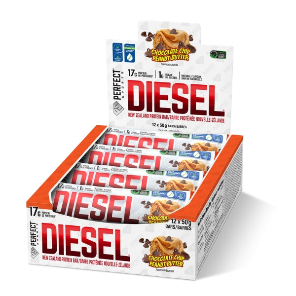 Diesel New Zealand Protein Bars - Chocolate Chip Peanut Butter
