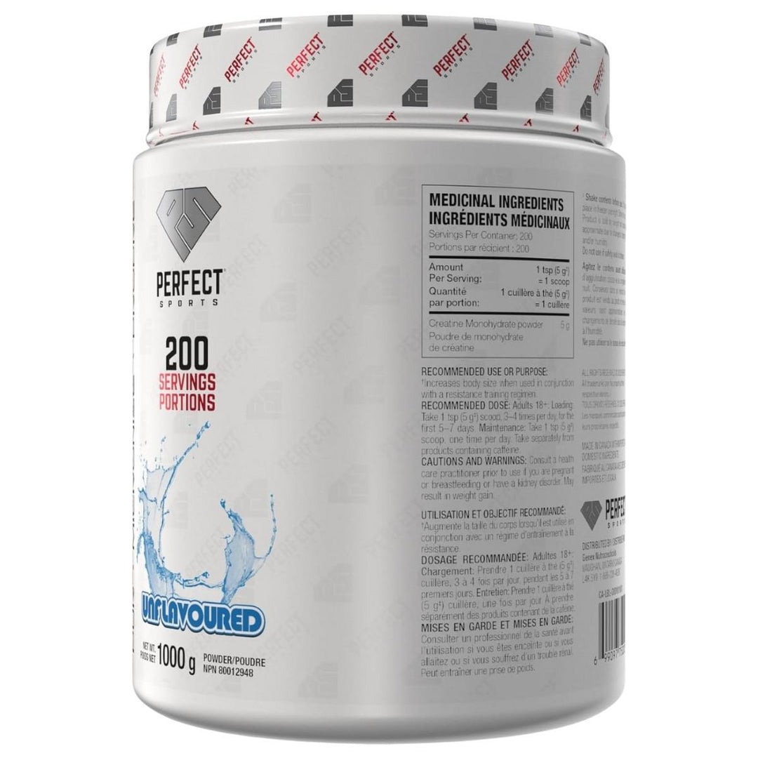 Perfect_Sports_Creatine_Monohydrate_1000g_Canada_Nutrition_Facts_Label