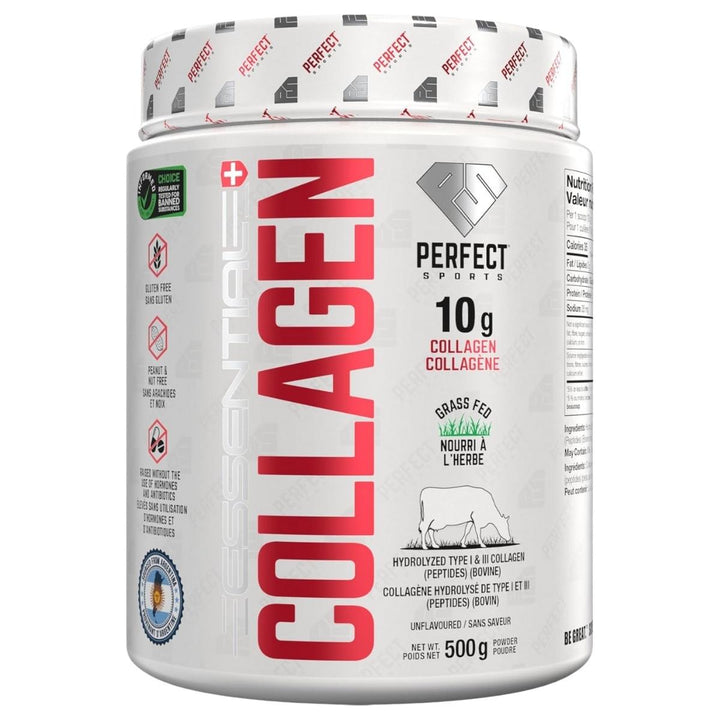 Perfect_Sports_Essential_Collagen_500g_Canada_Front_Label