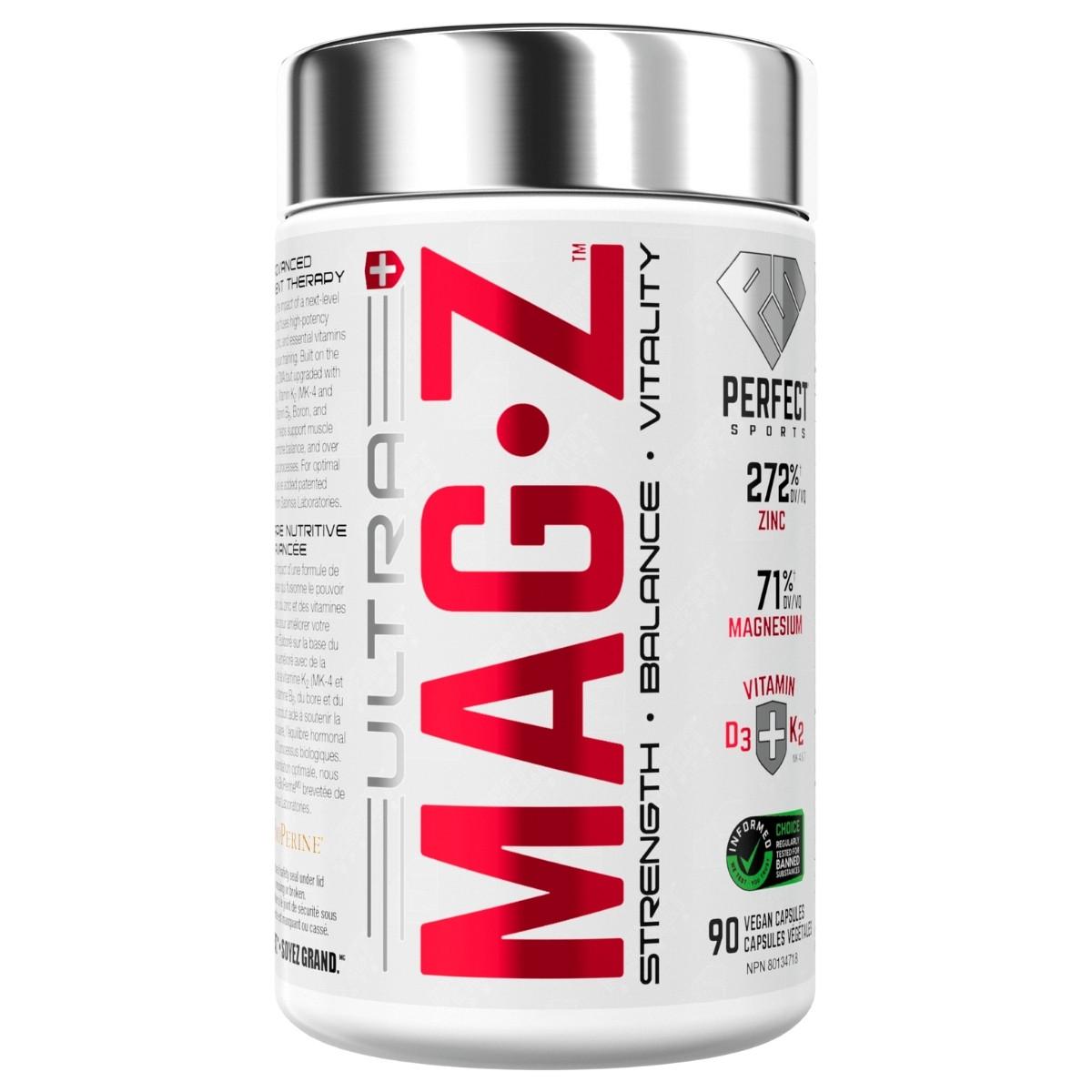 Perfect Sports Ultra Mag-Z 90 Capsules | Bulldog Nutrition