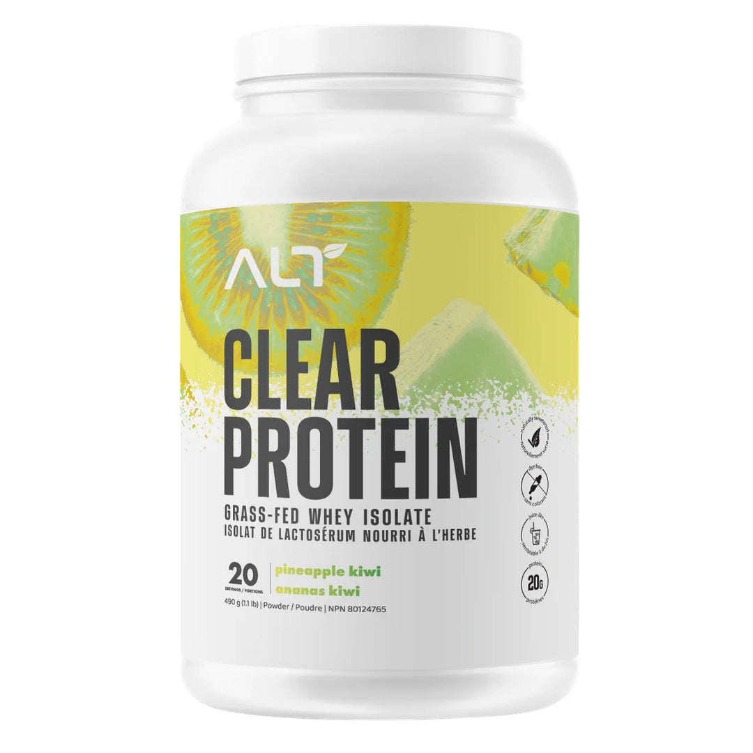 ALT Clear Protein Grass Fed Whey Isolate Pineapple Kiwi – Bulldog Nutrition Canada