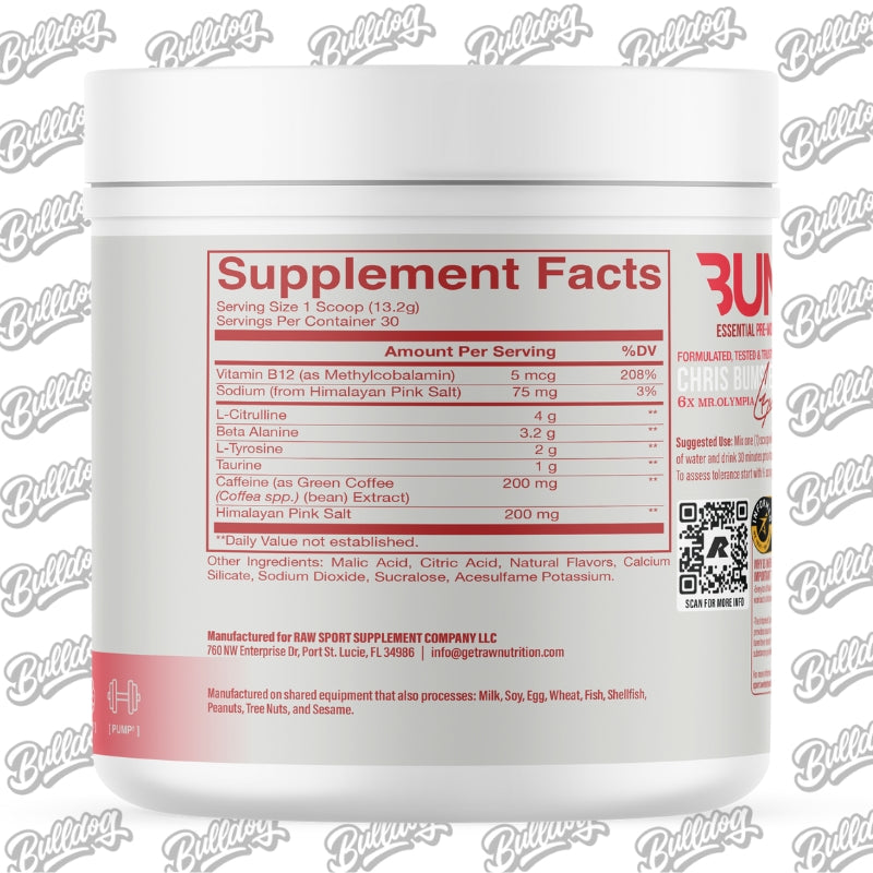CBUM Essential Pre-Workout 30 serve