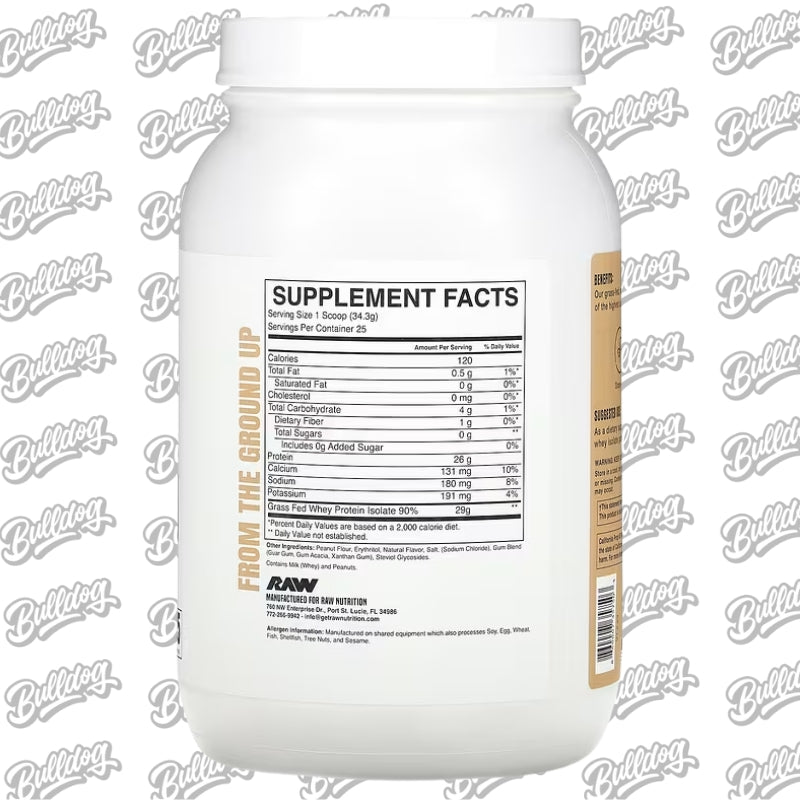 RAW-Nutrition-Grass-Fed-Whey-Isolate-Peanut-Butter-Nutrition-Facts
