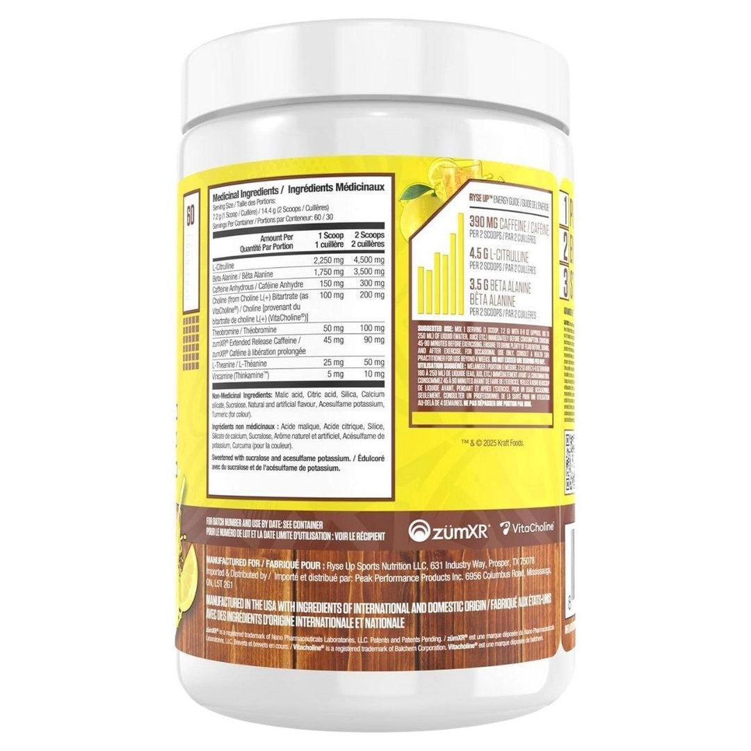 RYSE_Loaded_Pre_30_serve_Country_Time_Lemonade_Canada_Nutrition_Facts