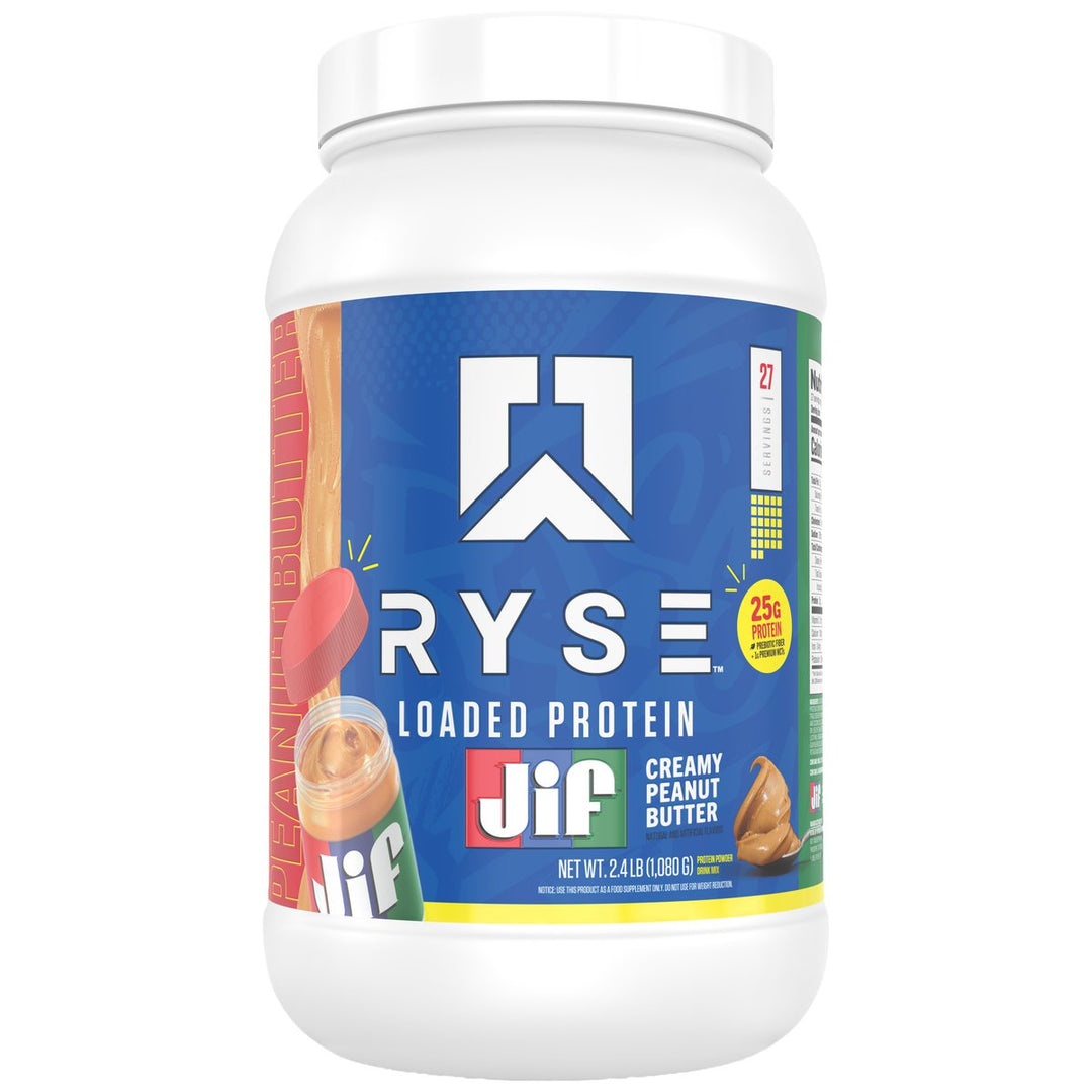 Ryse Loaded Protein 2lbs Jif Creamy Peanut Butter – Bulldog Nutrition Canada