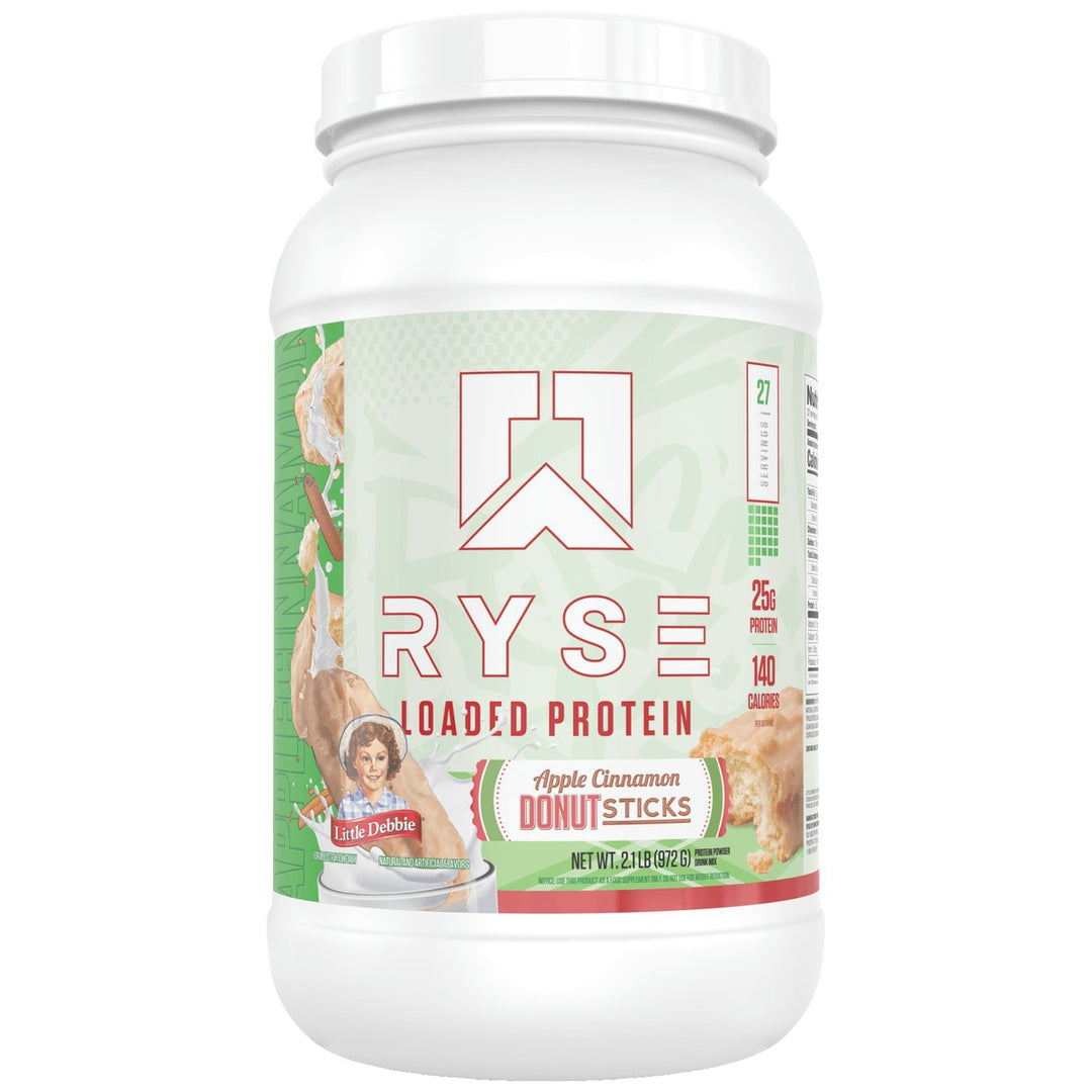 Ryse Loaded Protein 2lbs Little Debbie Apple Cinnamon Donut Sticks – Bulldog Nutrition Canada