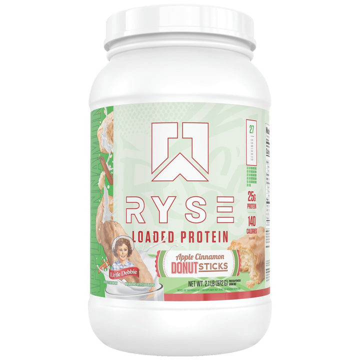 Ryse Loaded Protein 2lbs Little Debbie Apple Cinnamon Donut Sticks – Bulldog Nutrition Canada