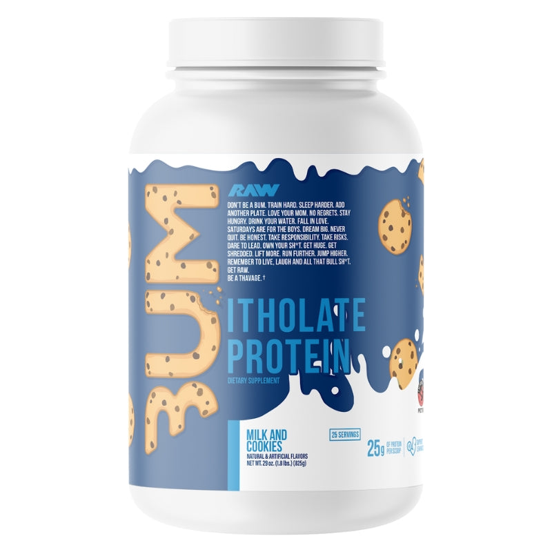 Raw CBUM Itholate Protein Isolate 2lbs - Milk and Cookies