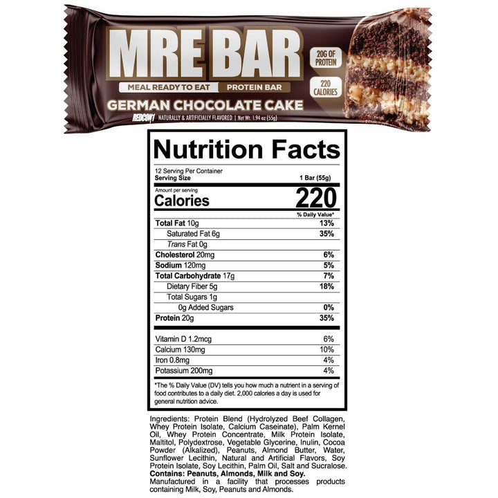 Redcon1_MRE_Bars_12Bars_German_Chocolate_Cake_Nutrition_Facts