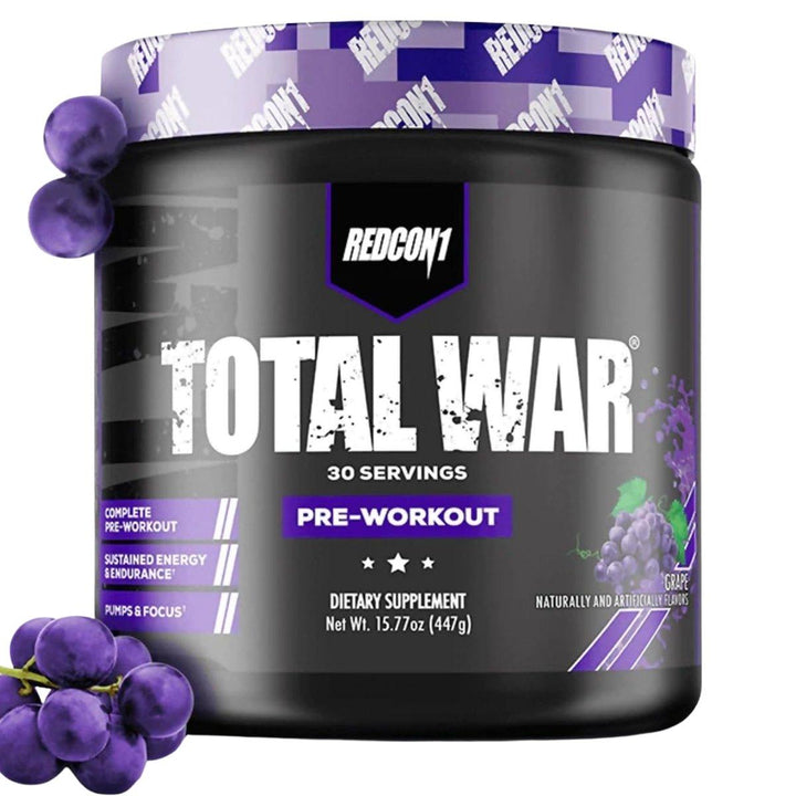 Redcon1_Total_War_30_serve_Grape_Pre_Workout_Canada