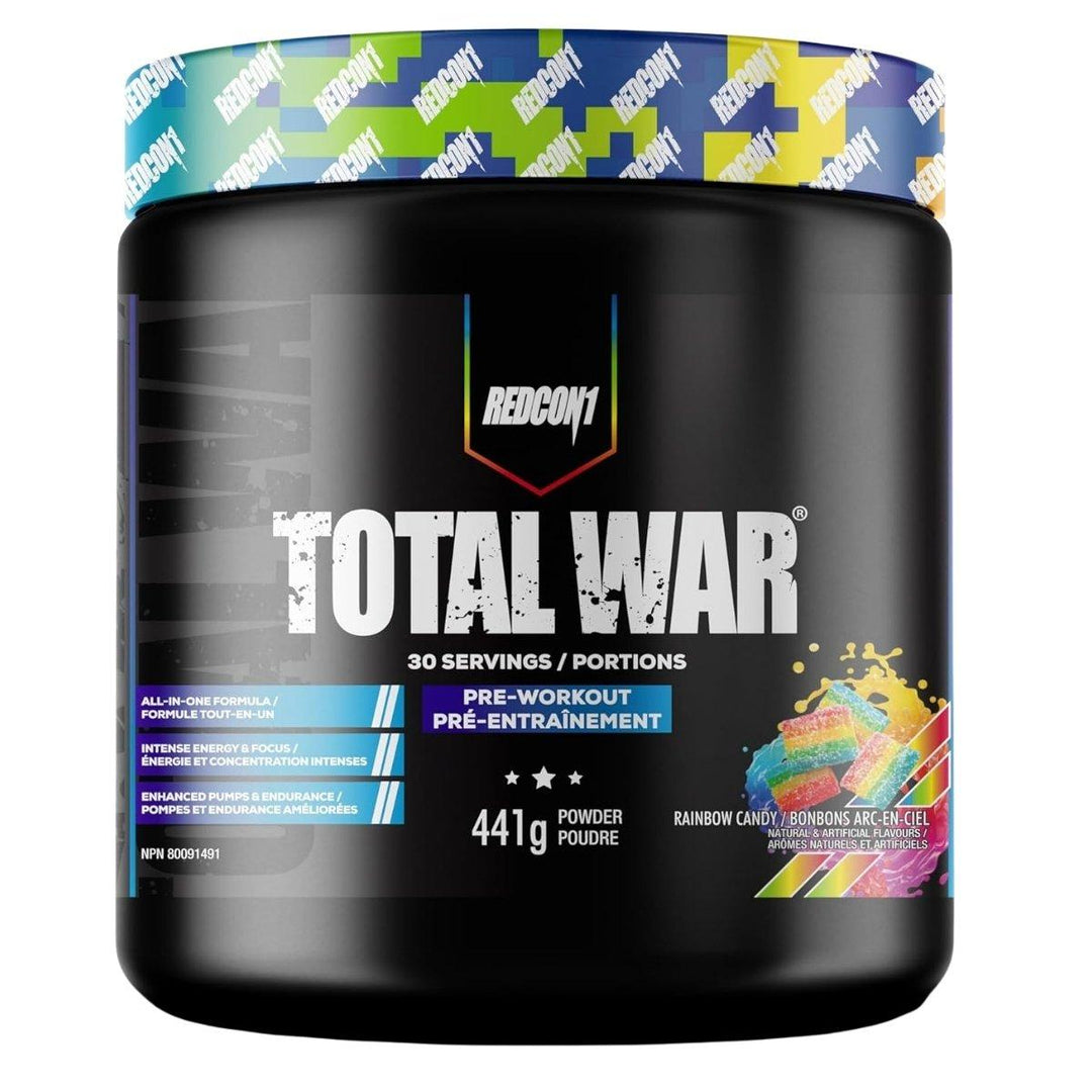 Redcon1_Total_War_30_serve_Rainbow_Candy_Preworkout_Canada
