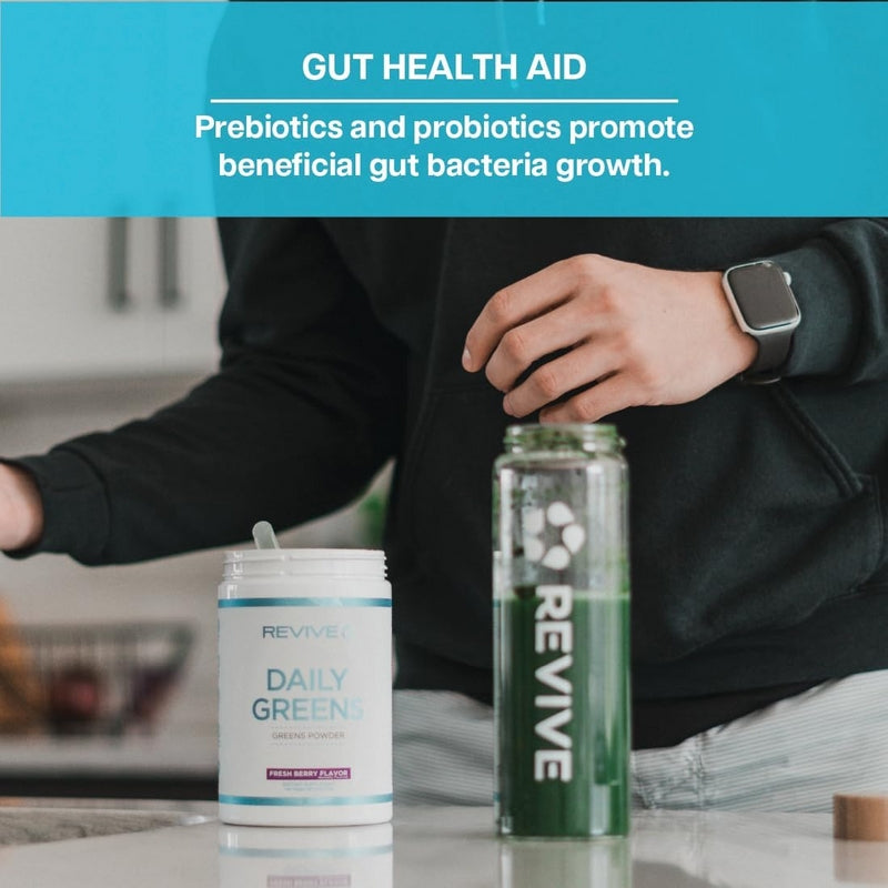 Revive Daily Greens Powder Gut Health Benefits
