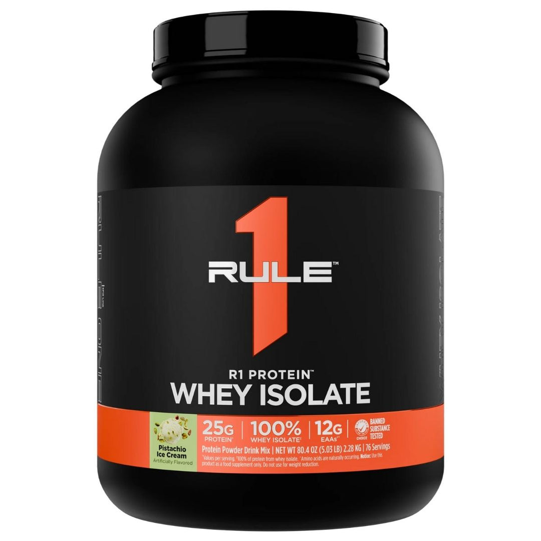 Rule1_Whey_Isolate_Protein_5lbs_Pistachio_Ice_Cream_Front