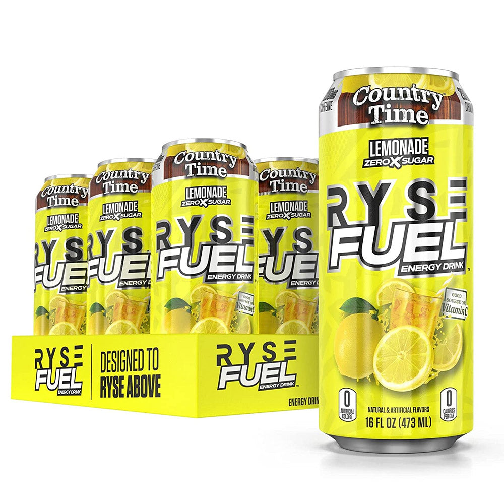 Ryse Energy Drink Case Country Time Lemonade