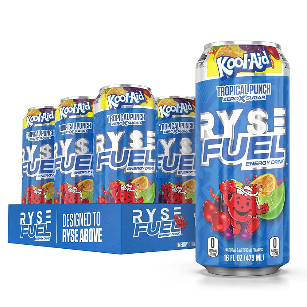 Ryse Energy Drink Case Kool Aid Tropical Punch