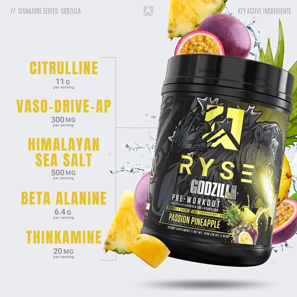 Ryse Supps Godzilla Pre Workout Signature Series