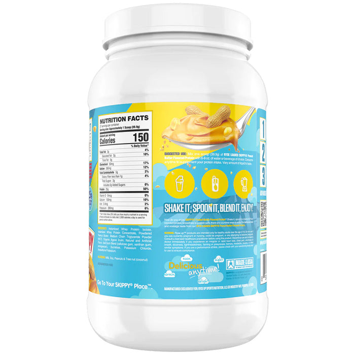 RYSE Loaded Protein 2lbs Skippy Peanut Butter Collab