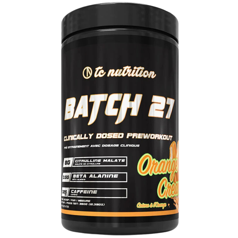 TC Nutrition Batch 27, 40 servings | High Potency Pre Workout