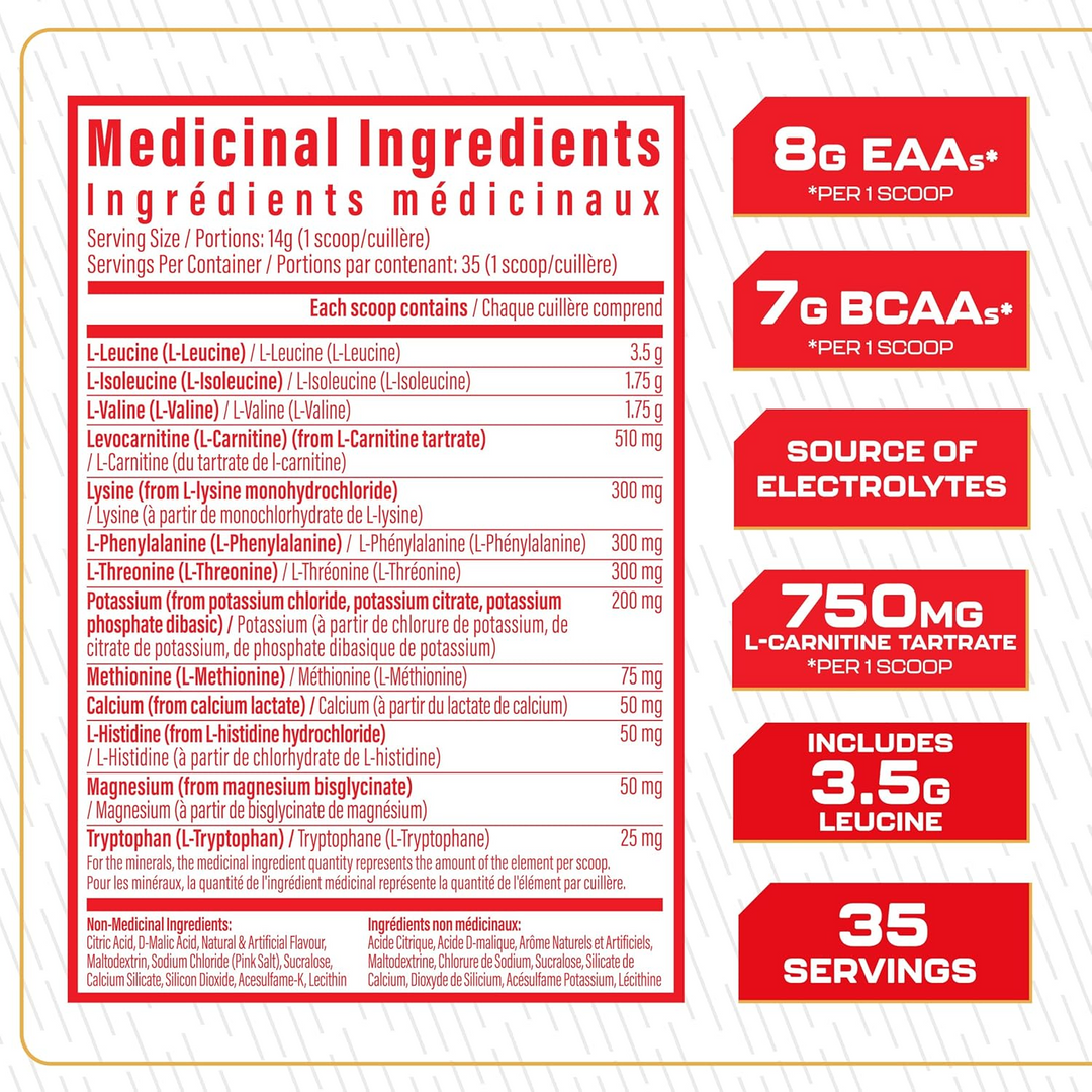 TC Nutrition AminoLyte EAA, 35 serve