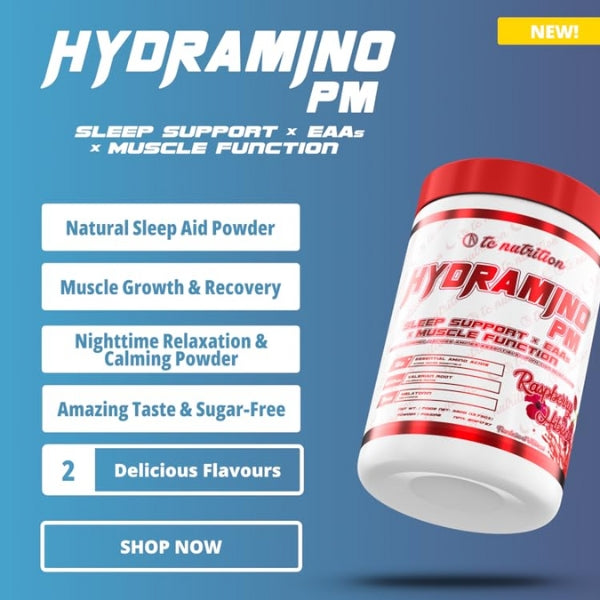 TC Nutrition Hydramino PM Sleep Support EAA Supplement Benefits