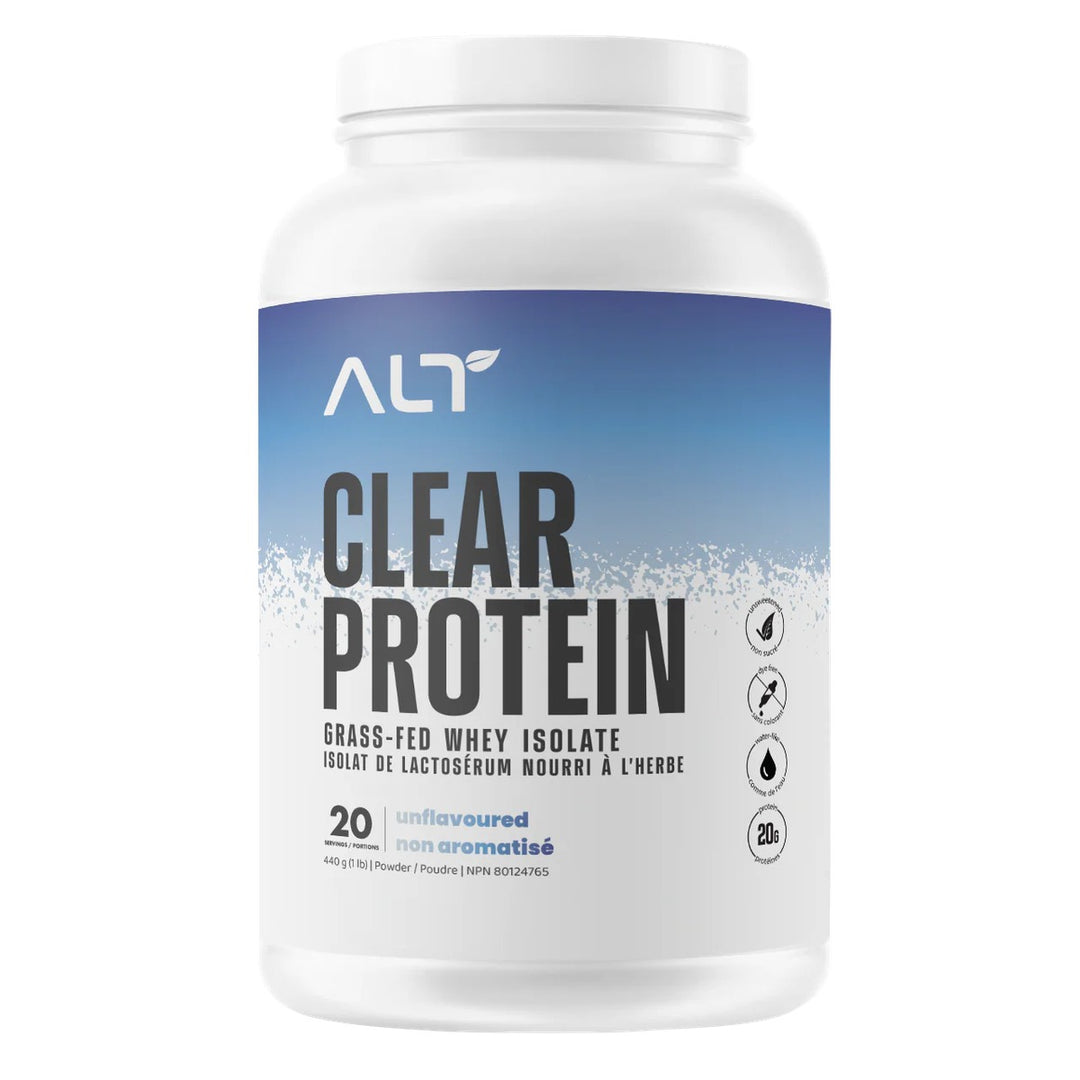 ALT Clear Protein Grass Fed Whey Isolate Unflavored – Bulldog Nutrition Canada
