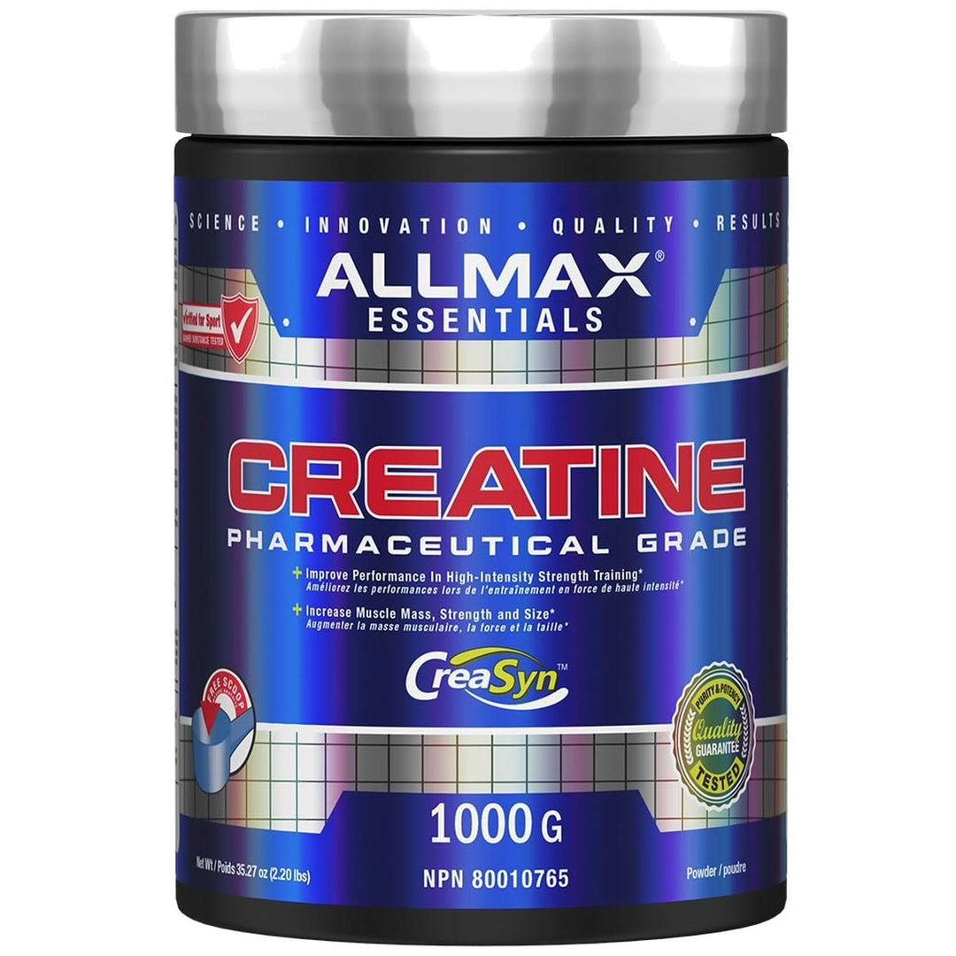 Allmax Creatine Monohydrate 1000g – Bulldog Nutrition Canada