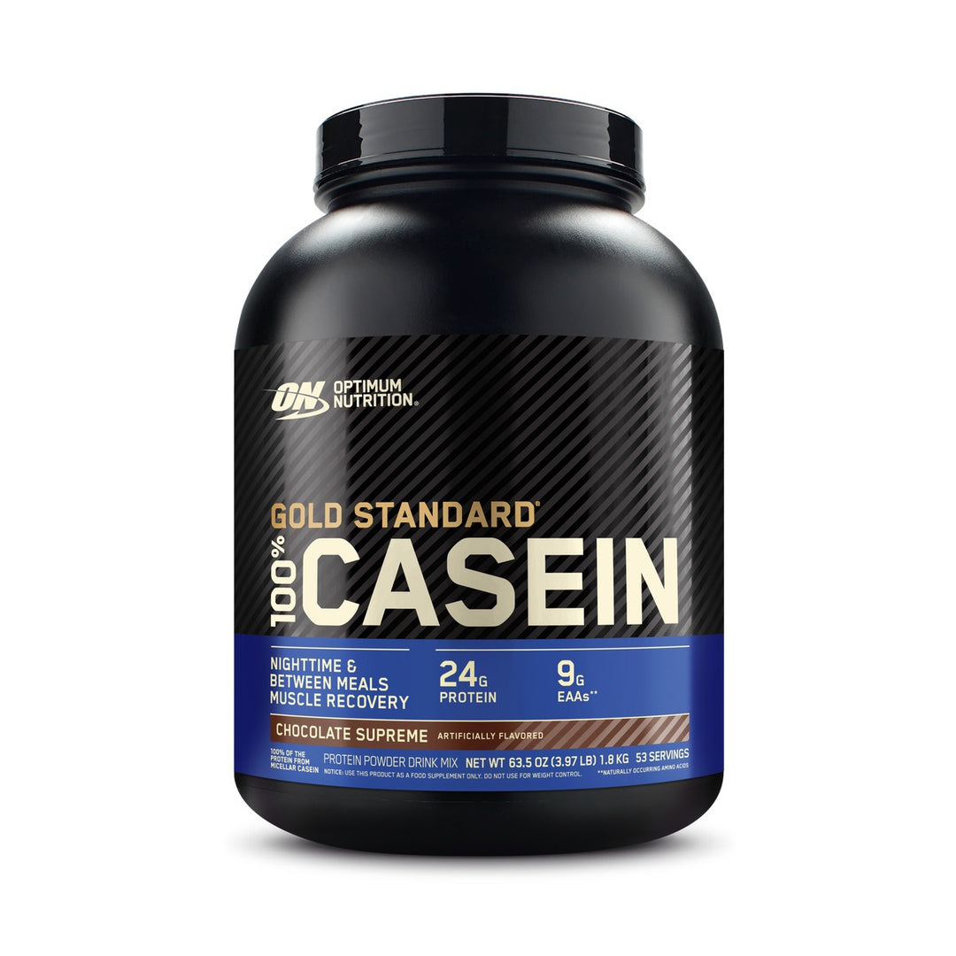Optimum Nutrition 100% Casein Protein 4 Lbs Chocolate Supreme – Bulldog Nutrition Canada