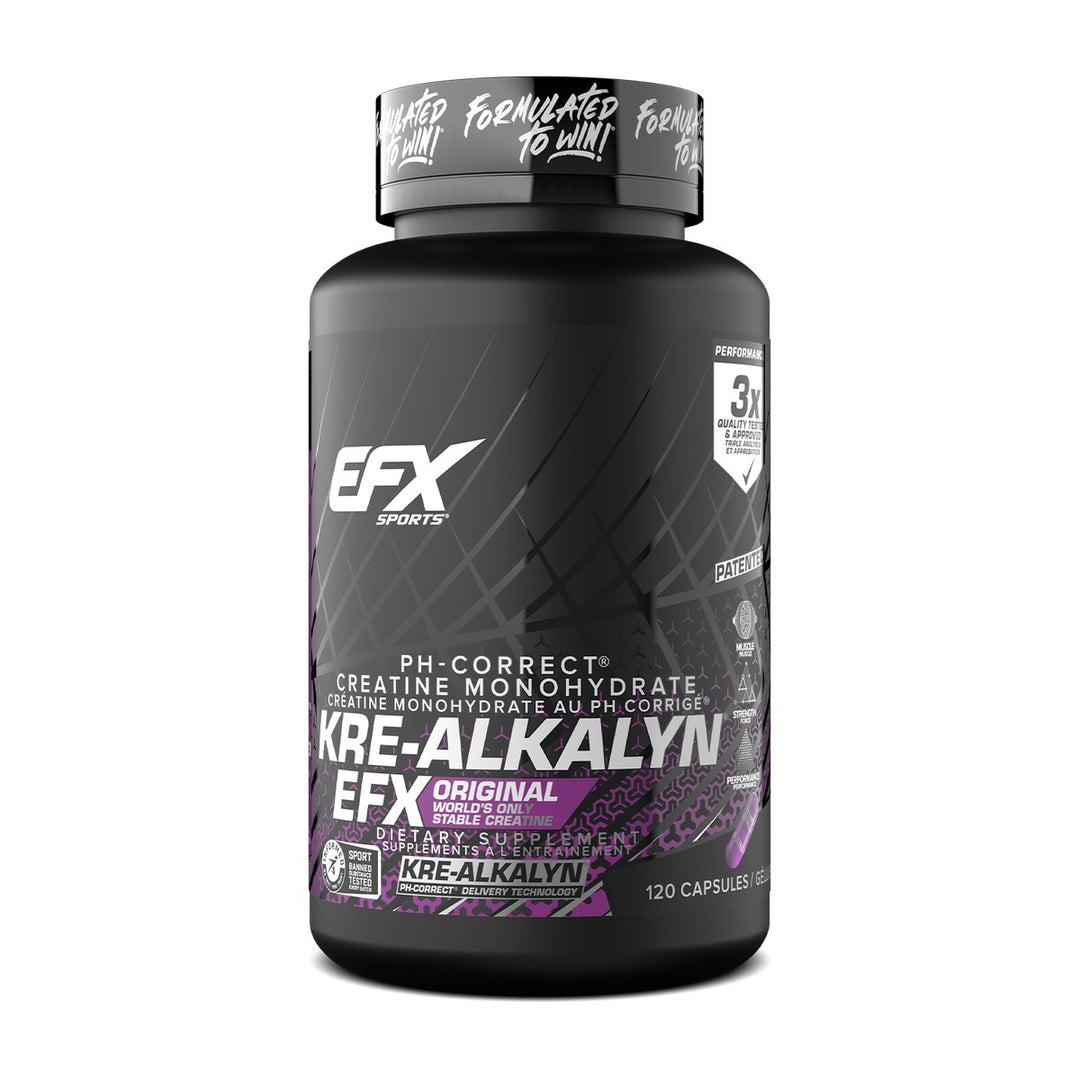 EFX Sports Kre Alkalyn EFX 120caps – Bulldog Nutrition Canada