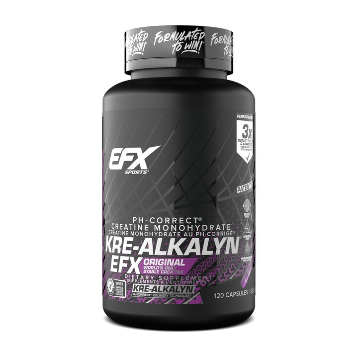 EFX Sports Kre Alkalyn EFX 120caps – Bulldog Nutrition Canada