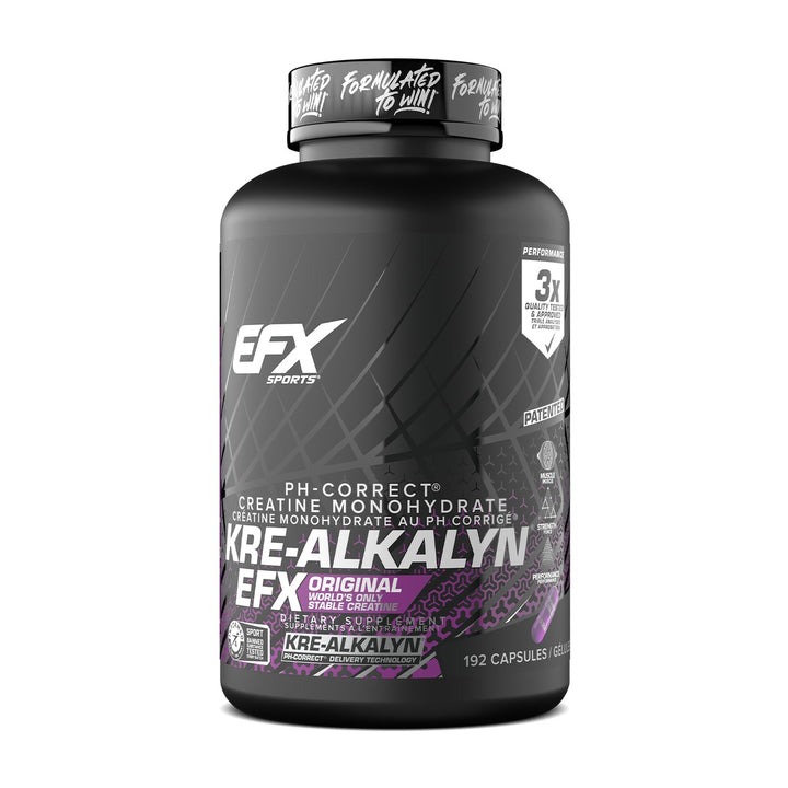 EFX Sports Kre Alkalyn EFX 192caps – Bulldog Nutrition Canada