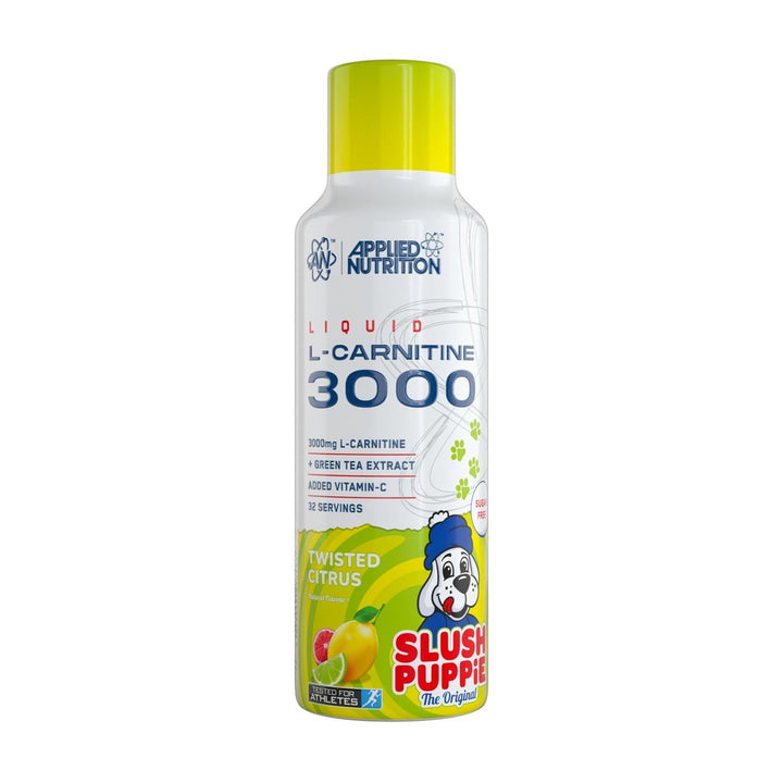 Applied Nutrition Liquid L-Carnitine 3000 Slush Puppie Twisted Citrus bottle