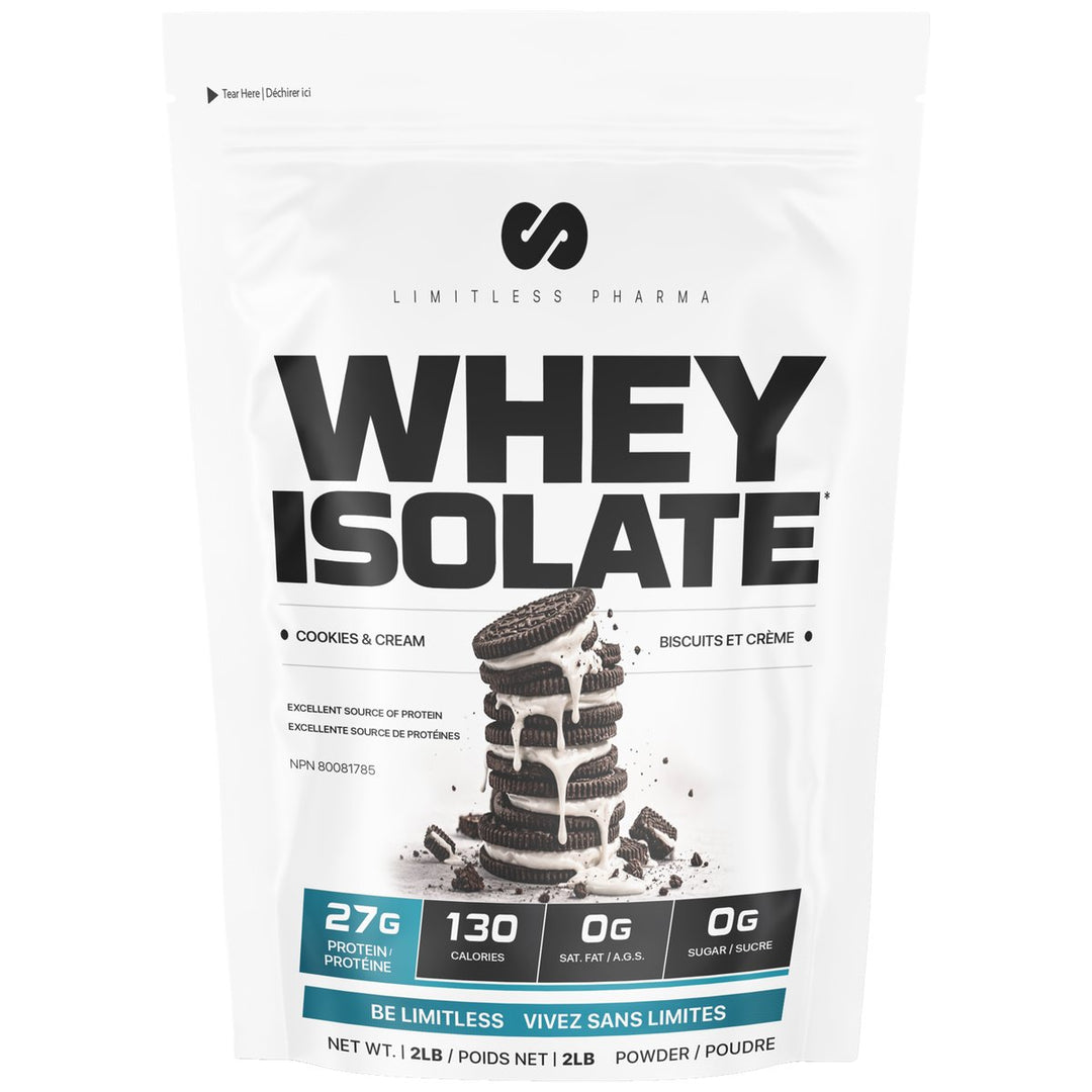 Limitless Pharma Whey Isolate 2lbs Cookies N&