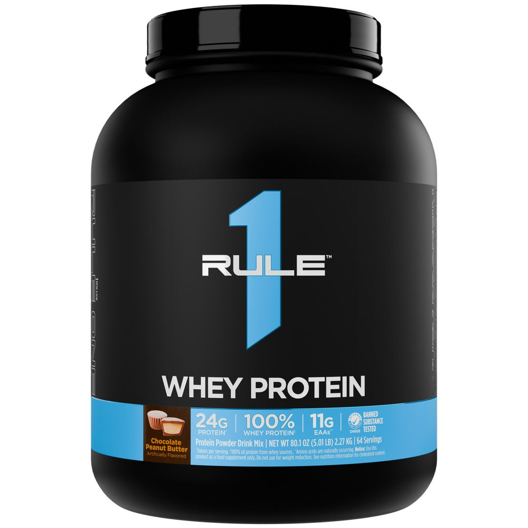 Rule1 Whey Blend Protein 5lbs Chocolate Peanut Butter – Bulldog Nutrition Canada